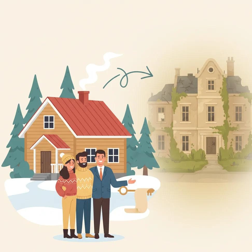 Förfallna lyxhus i London: Varför hyra i Hudiksvall är tryggare än att äga